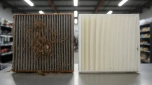 Read more about the article Filtr kabinowy w Głogowie – Kwiecień, pyłki i to, czym oddychasz za kierownicą